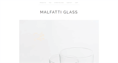 Desktop Screenshot of malfattiglass.com